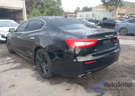 2017 Maserati Quattroporte S Granlusso из США, поврежденный, VIN ZAM56RPL4H1244891